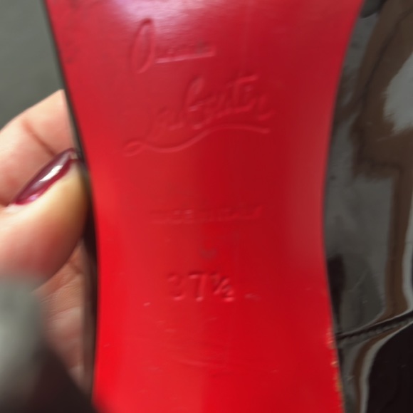 Black Christian loubtouin heels - Picture 11 of 11